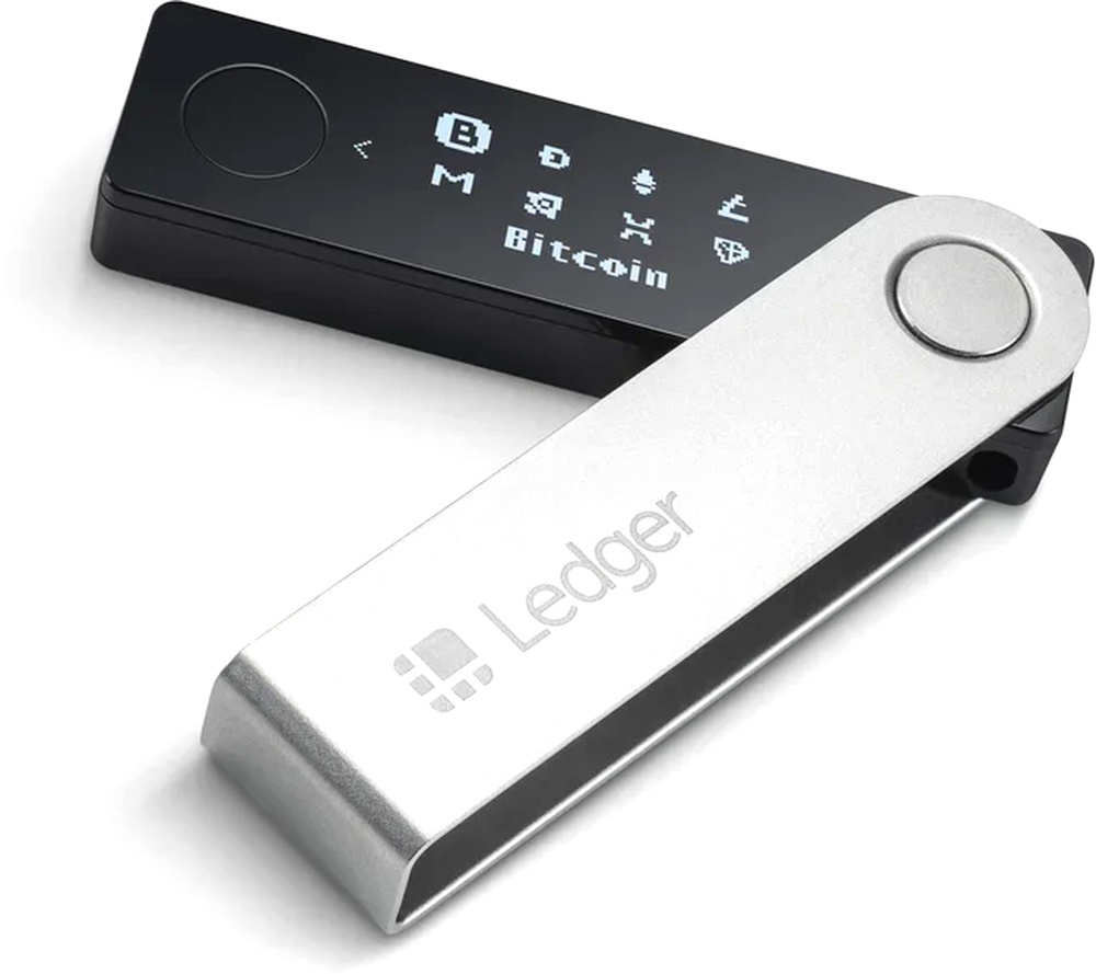 Аппаратный кошелек Ledger Nano X.