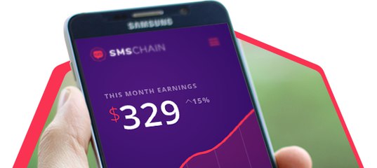 Приложение SMSChain монетизирует мобильные сообщения